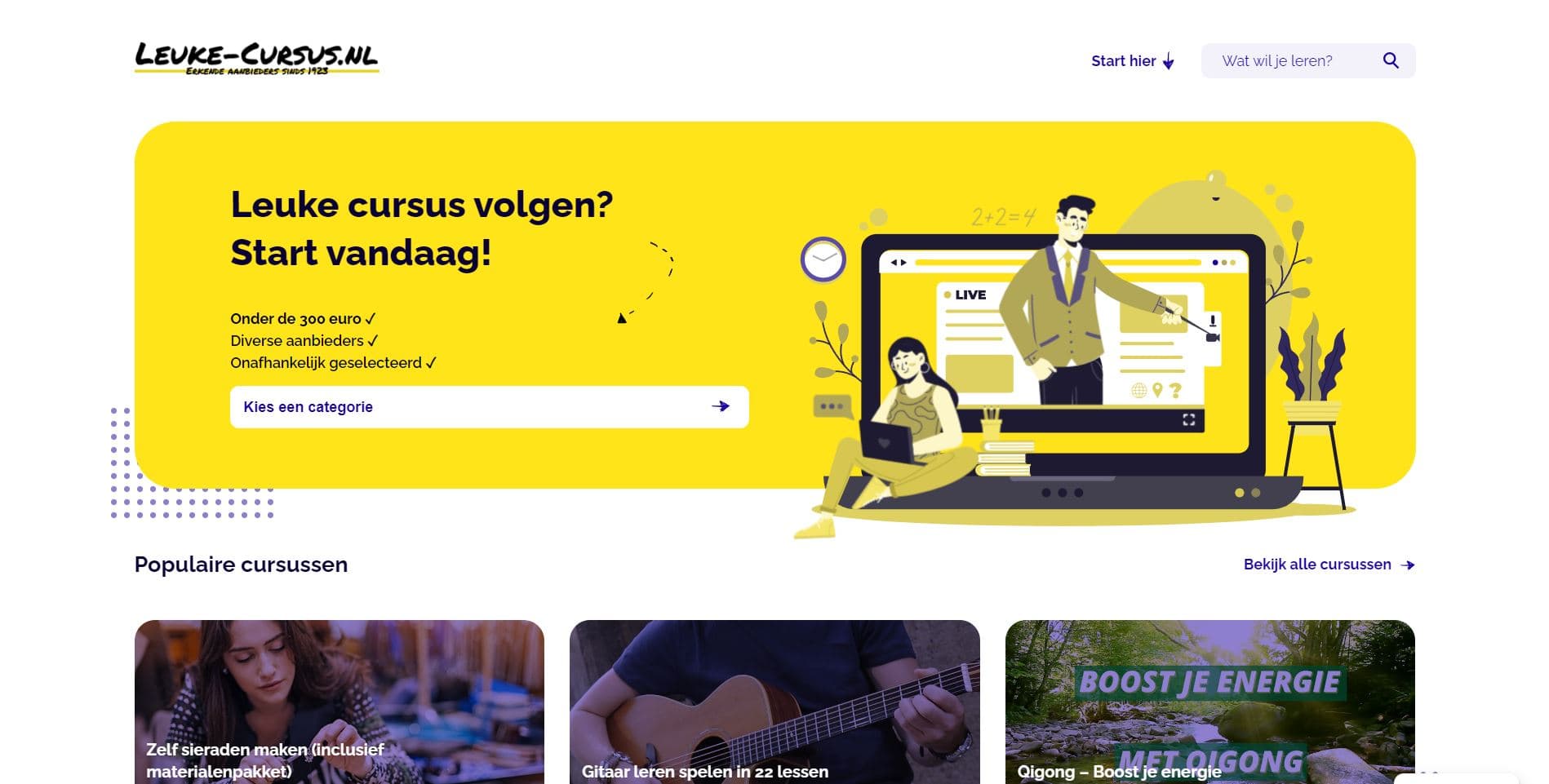 Leuke Cursus Home